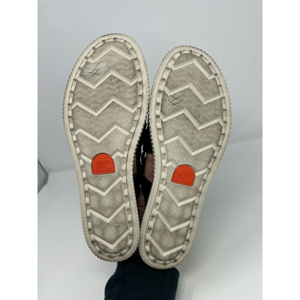 SOREL ONA Ave Womens Slingback Flat Sandals Black Strappy Open Toe Size 10 - Picture 10 of 13